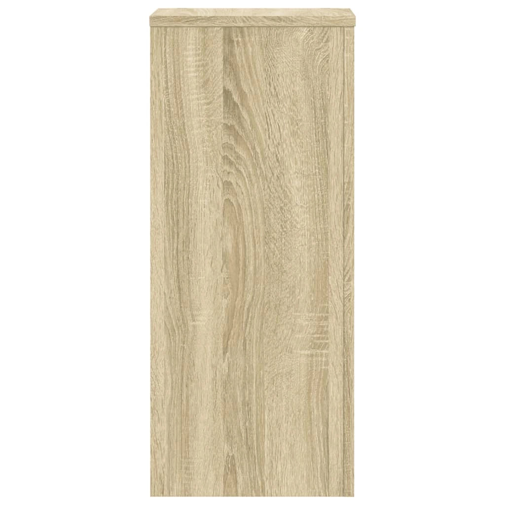 Portavasi mobili per fiori set da 2 legno ingegnerizzato Sonoma marrone 02_0045350