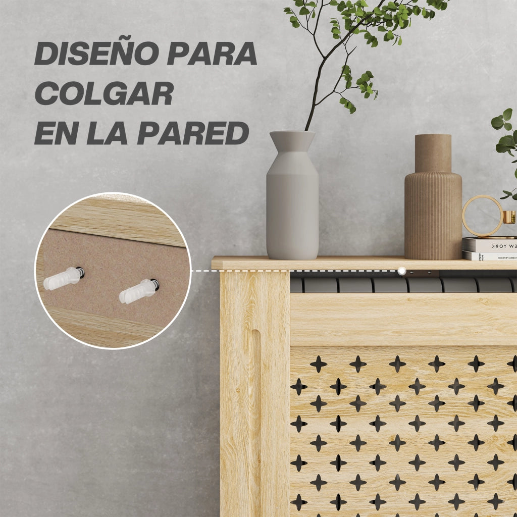 Tavolino da salotto ¨C zephmum ¨C 78x19x82 cm rovere