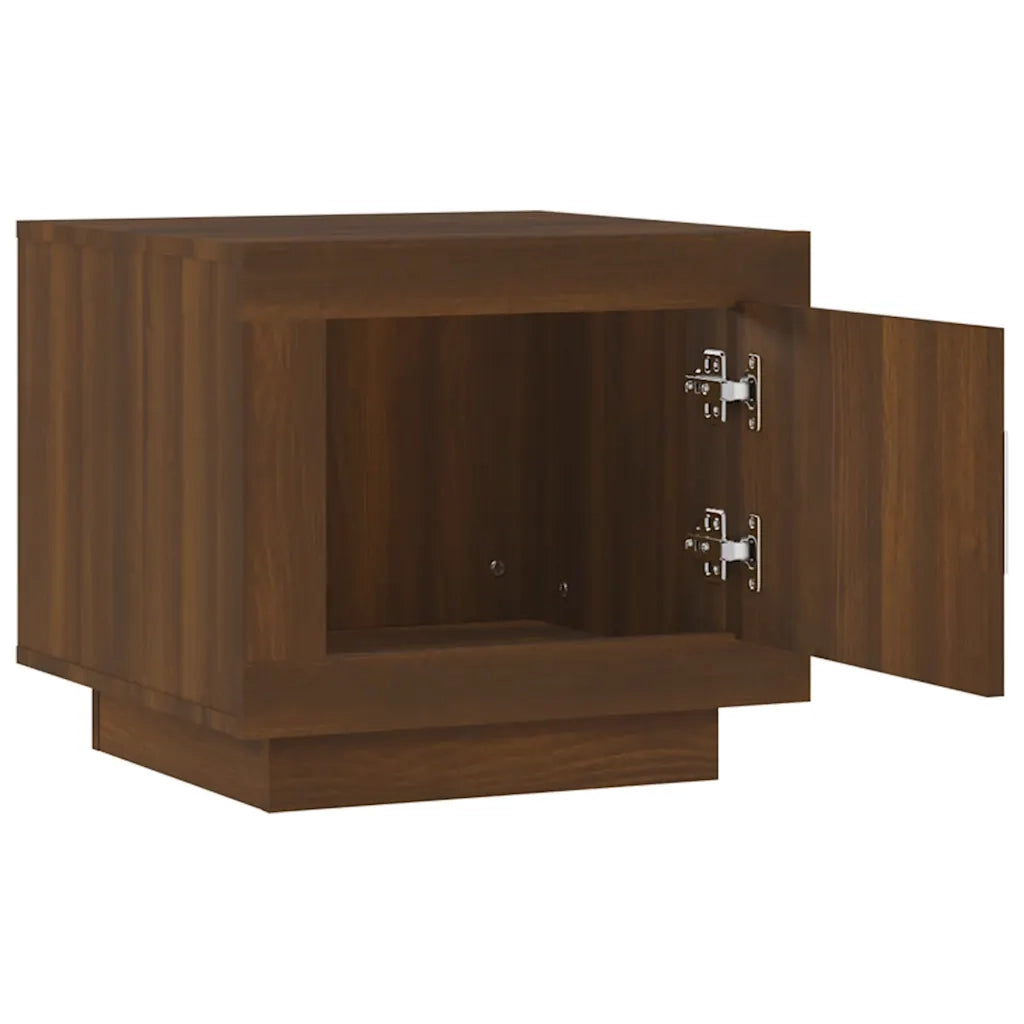 Tavolino da salotto | Tavolino da caff¨¨ | Tavolino da Soggiorno Rovere Marrone 51x50x45cm Legno Multistrato
