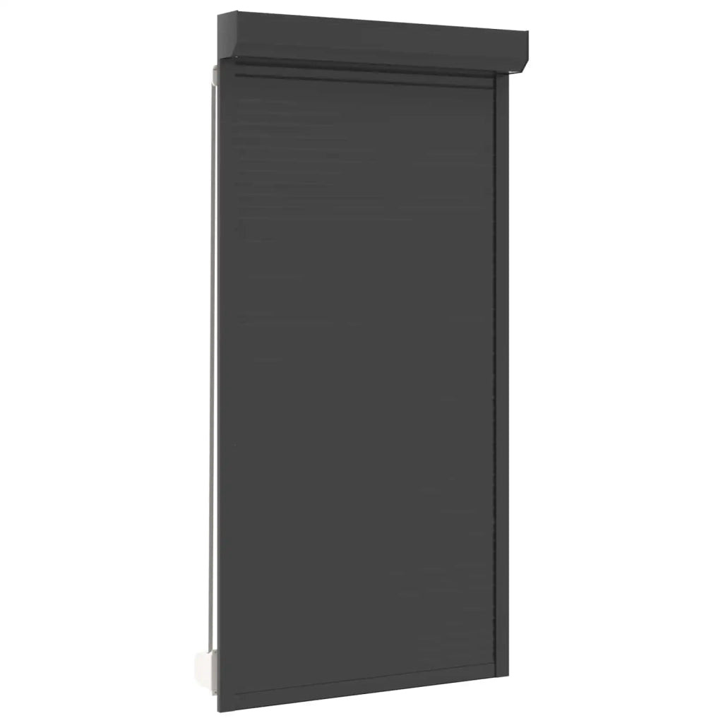 Persiana a rullo Antracite 110 x 220 cm Alluminio e poliuretano