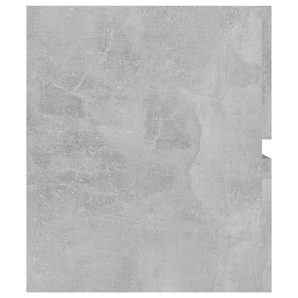 Mobile lavabo con lavabo integrato 90 x 38,5 x 45 cm truciolare grigio cemento 02_0006487