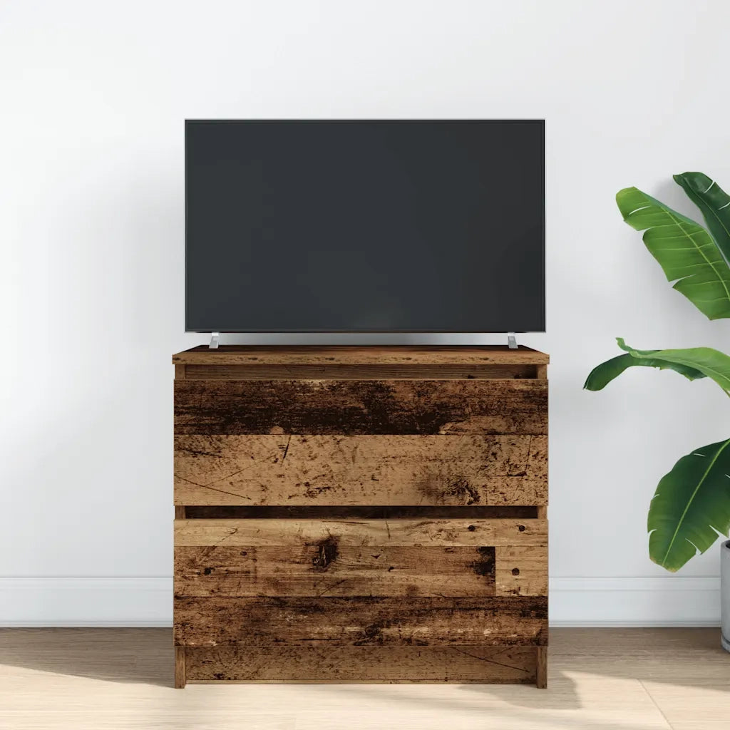 Mobile Porta TV Legno Antico 60x35x54 cm in Legno Multistrato 861785