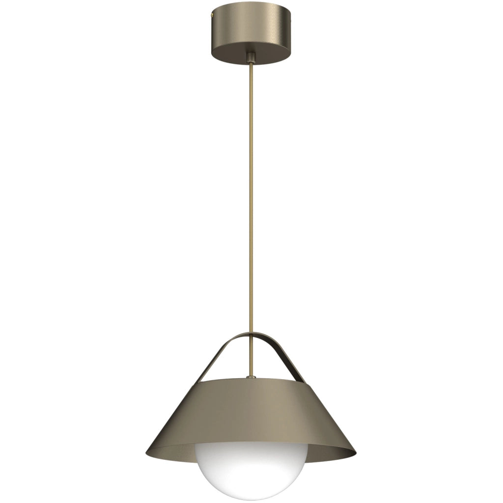 Lampada a sospensione Funda sfera bianca 1xE27 Luminex