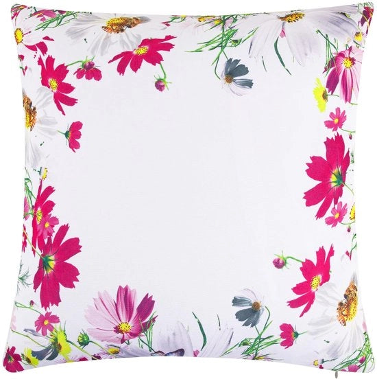 Tavolo da Giardino Invernale, Stile Moderno, Grigio, Fiori, 45 x 45 cm
