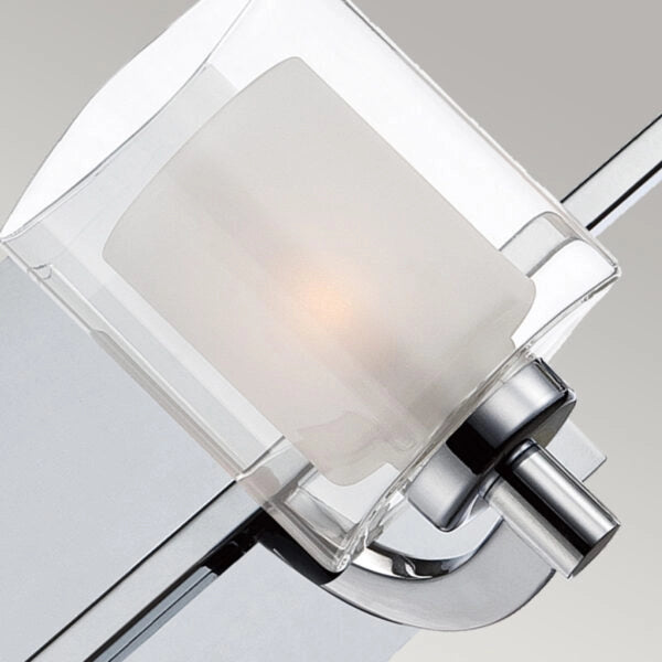 Plafoniera Quoizel Kolt cromata 3xG9 vetro opale IP44