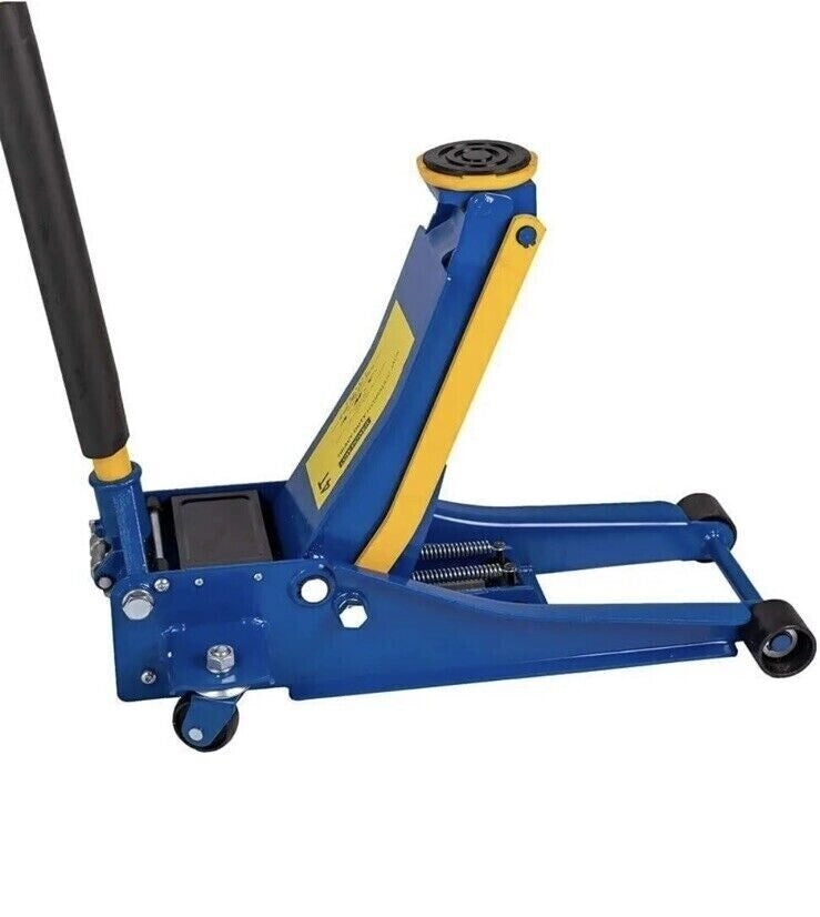 CRIC CRIK AUTO 4 TON RIBASSATO IDRAULICO BASSO CARRELLO OFFICINA CRIC BASSO
