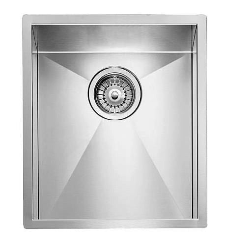 CM filoquadra 39 x 45 Lavello sottopiano Rettangolare Acciaio inossidabile