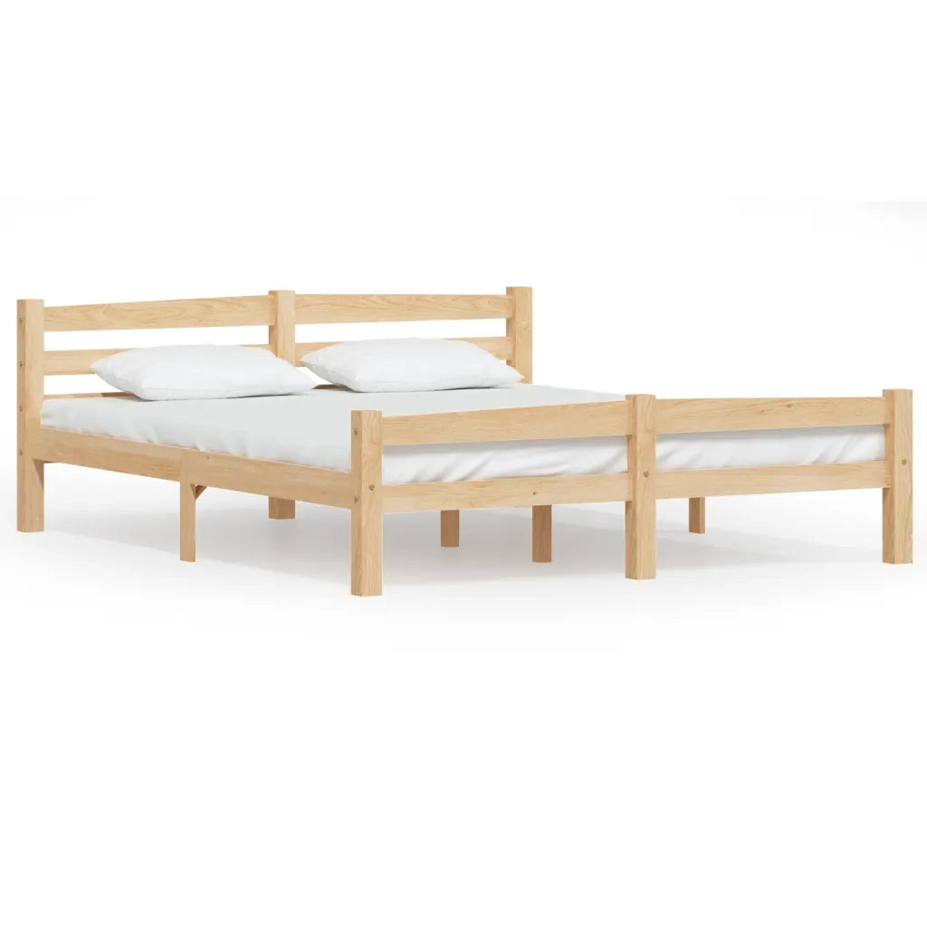 Giroletto senza Materasso 160x200 cm in Legno Massello di Pino