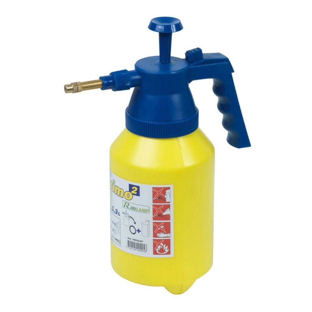 Trade Shop - Nebulizzatore Spruzzatore Manuale A Pressione Nebulizzatore 1,5 Lt Ugello Ottone -