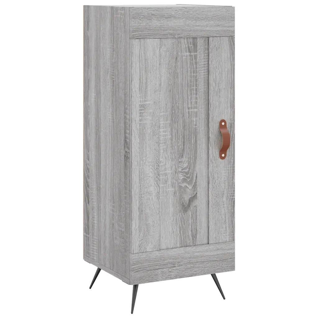 Credenza Grigio Sonoma 34,5x34x180 cm in Legno Multistrato 3200431