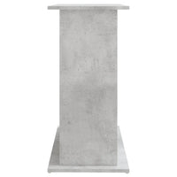Supporto per acquario in cemento grigio 81x36x73 cm in legno ingegnerizzato 833603
