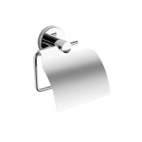 Portarotolo coperto da muro in acciaio inox e Cromall FE25 Gedy serie FELCE