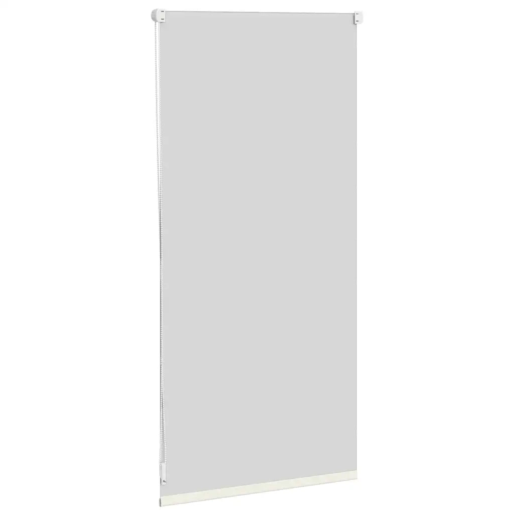 Tenda a rullo oscurante 44,4x100 cm Tessuto Larghezza 40 cm Bianco sporco 240733