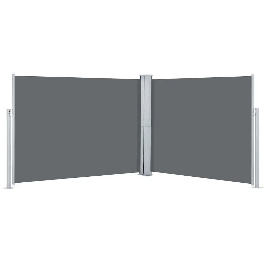 Tenda da Sole Laterale Retrattile Antracite 140x1000 cm  cod mxl 55832