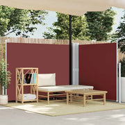 Tenda da Sole Laterale Retrattile Marrone 140x600 cm