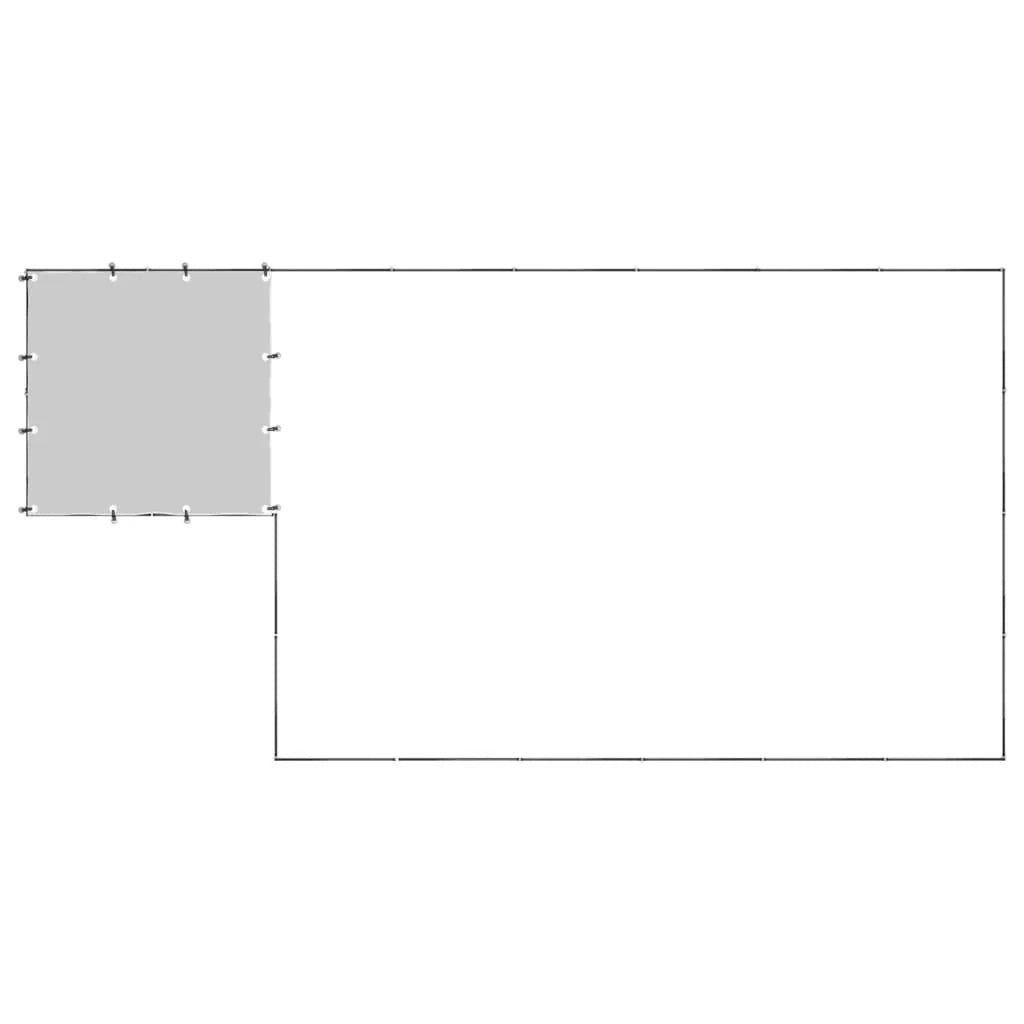 Recinto per animali da esterno per cani 8,47 m² 110 cm acciaio nero 02_0000558