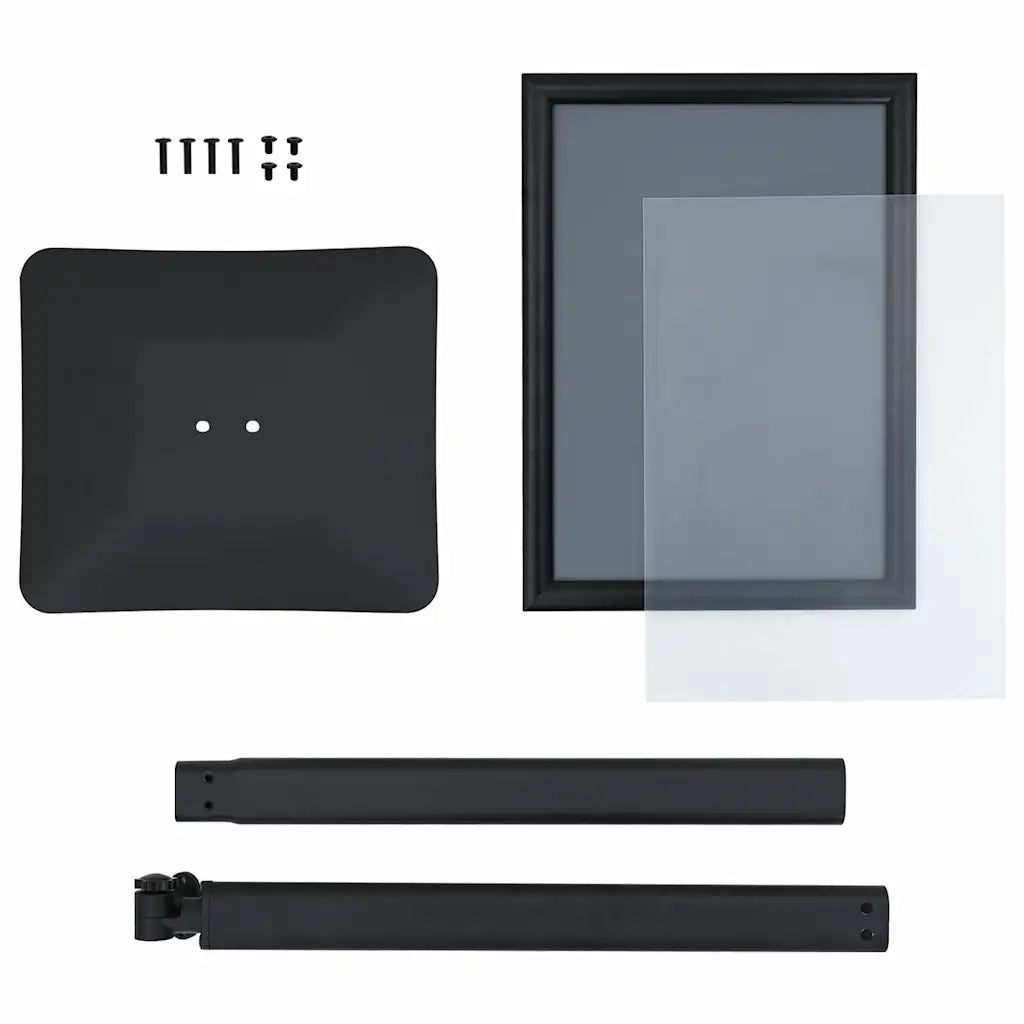 Supporto Poster a Piedistallo Argento a3 Ghisa 42020977