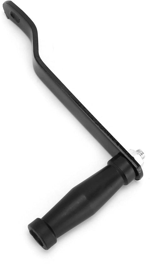 Manubrio Universale con Crank in Acciaio - Maniglia in ABS - Resistente all'Usura e Corrosione - Installazione Facile - Manubrio con Crank