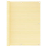Schermo per balcone schermo per la privacy 120 x 500 cm HDPE beige 02_0010020