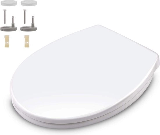 Chiusura morbida per toilette con sistema softclose e chiusura rapida a un tasto - vasca da bagno a forma ovale