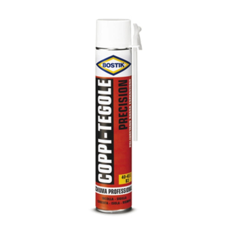 BOSTIK SCHIUMA COPPI E TEGOLE 750 ML BOMBOLETTA- 12,0 pz