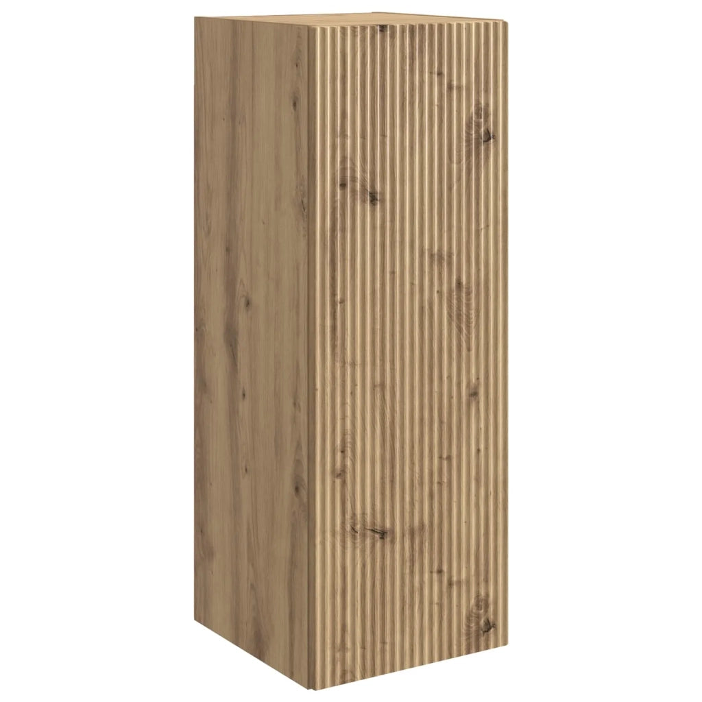 Mobiletto a muro Rovere Artigianale 33 x 34,5 x 90 cm