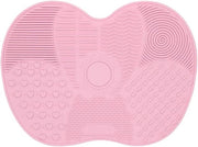 Kit di pulizia pennelli trucco con punta di silicone, accessorio portatile per la pulizia di 1 pennello trucco