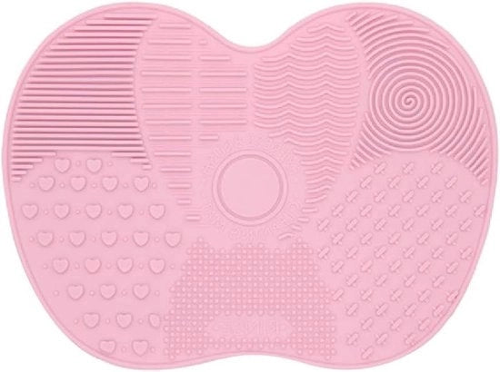 Kit di pulizia pennelli trucco con punta di silicone, accessorio portatile per la pulizia di 1 pennello trucco