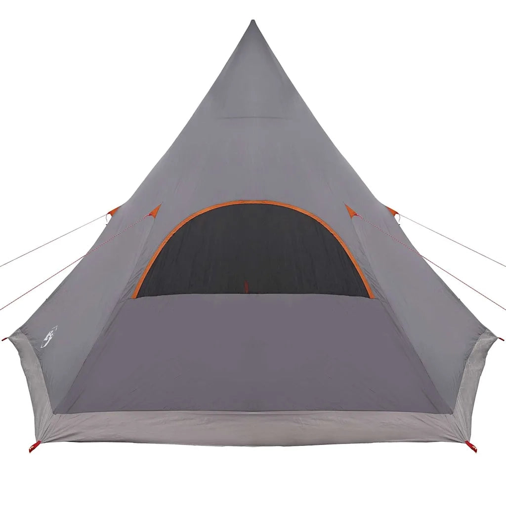 Tenda Teepee per 5 Persone con tetto Grigio e arancione 42004001
