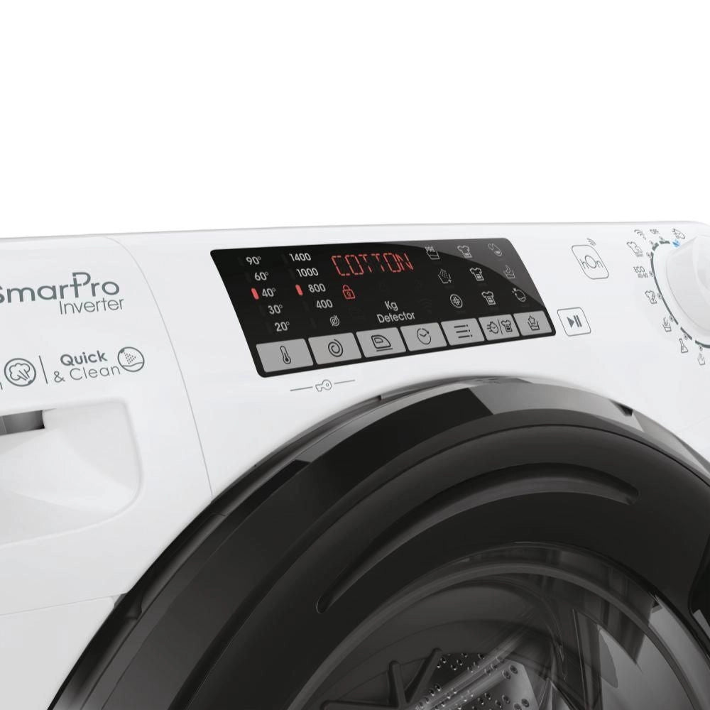 Candy Smart Pro Inverter CSO 496TWMB6/1-S lavatrice Caricamento frontale 9 kg 1400 Giri/min Bianco