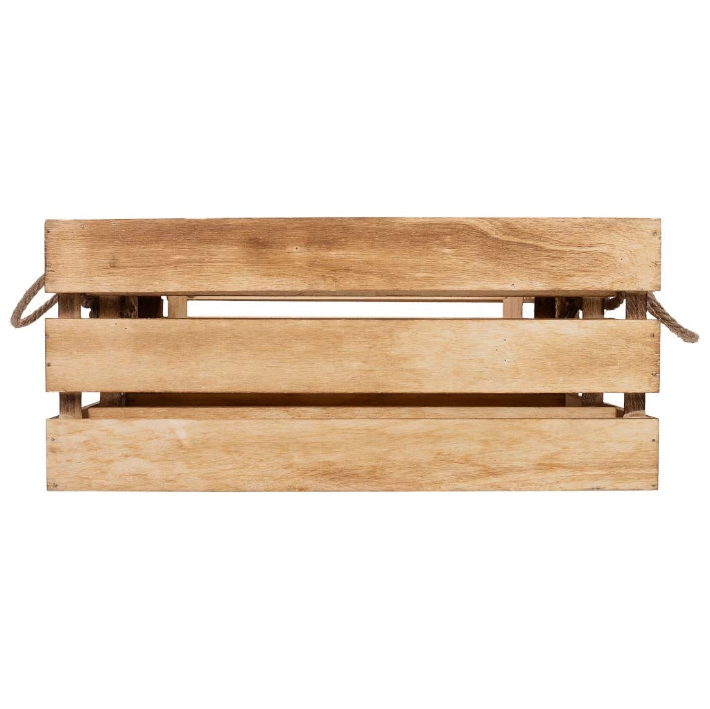 Set cassetti in legno 3 pezzi 40x30x18h-35x25x16h-30x20x14h cm