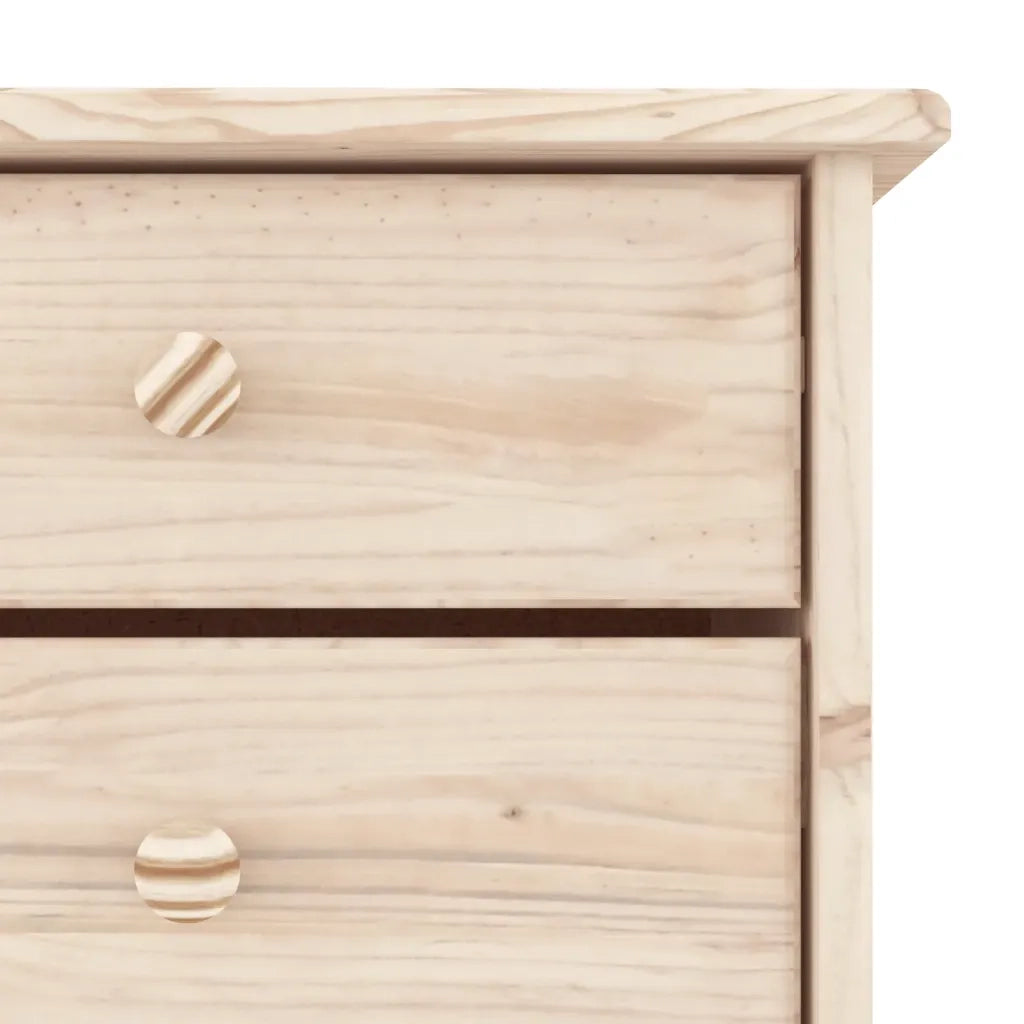 Scarpiera | Mobile per scarpe ALTA 77x35x96 cm in Legno Massello di Pino