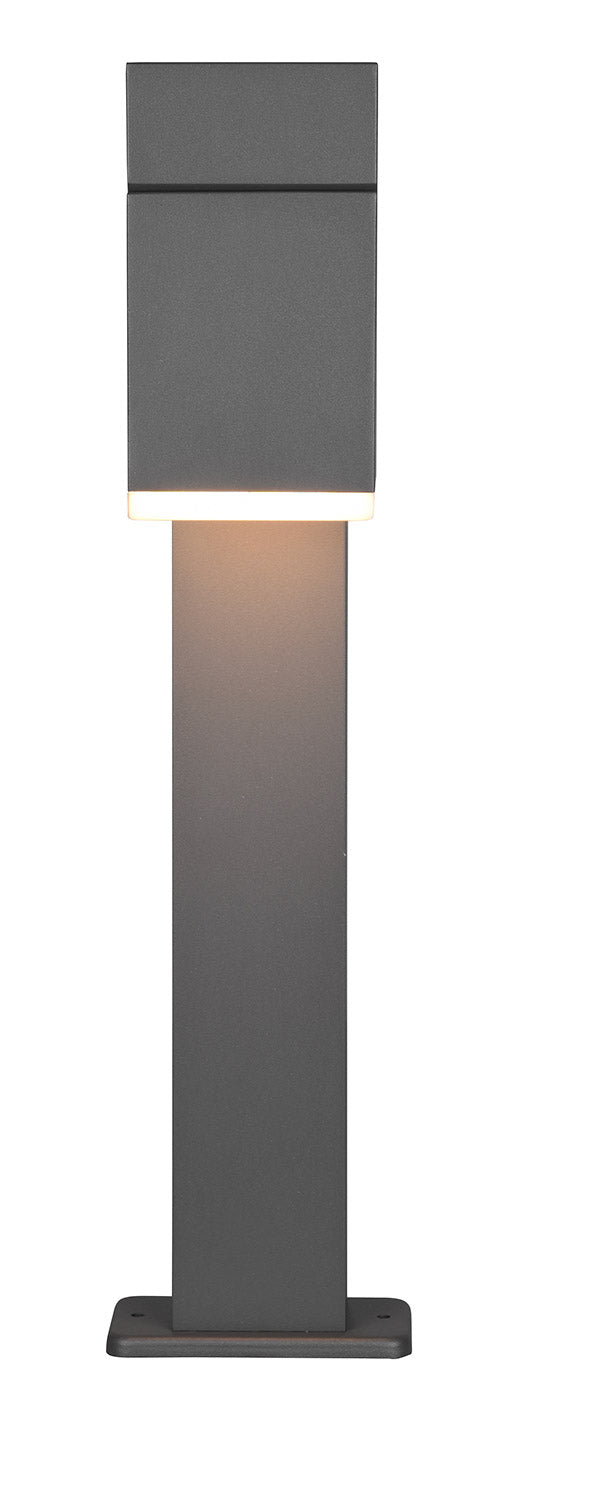 Lampada Palo da Esterno a LED SMD in Allumnio Pressofuso Antracite