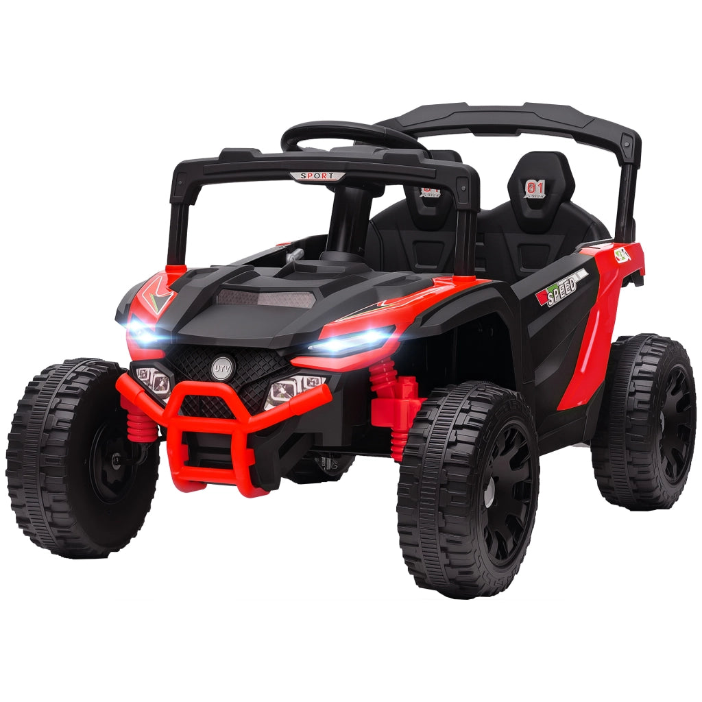 Auto elettrica per bambini 12V con telecomando 2.4G ¨C zephmum ¨C Rosso