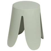 Set di 6 Sgabelli Johnny In Pp+pu Verde Chiaro Ø 45x H45 Cm