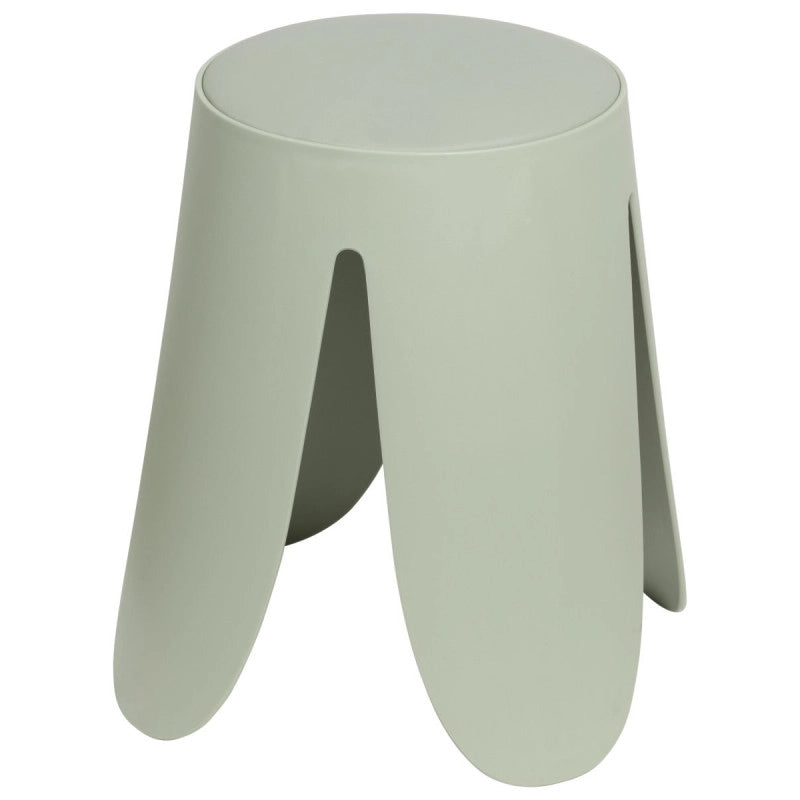 Set di 6 Sgabelli Johnny In Pp+pu Verde Chiaro Ø 45x H45 Cm