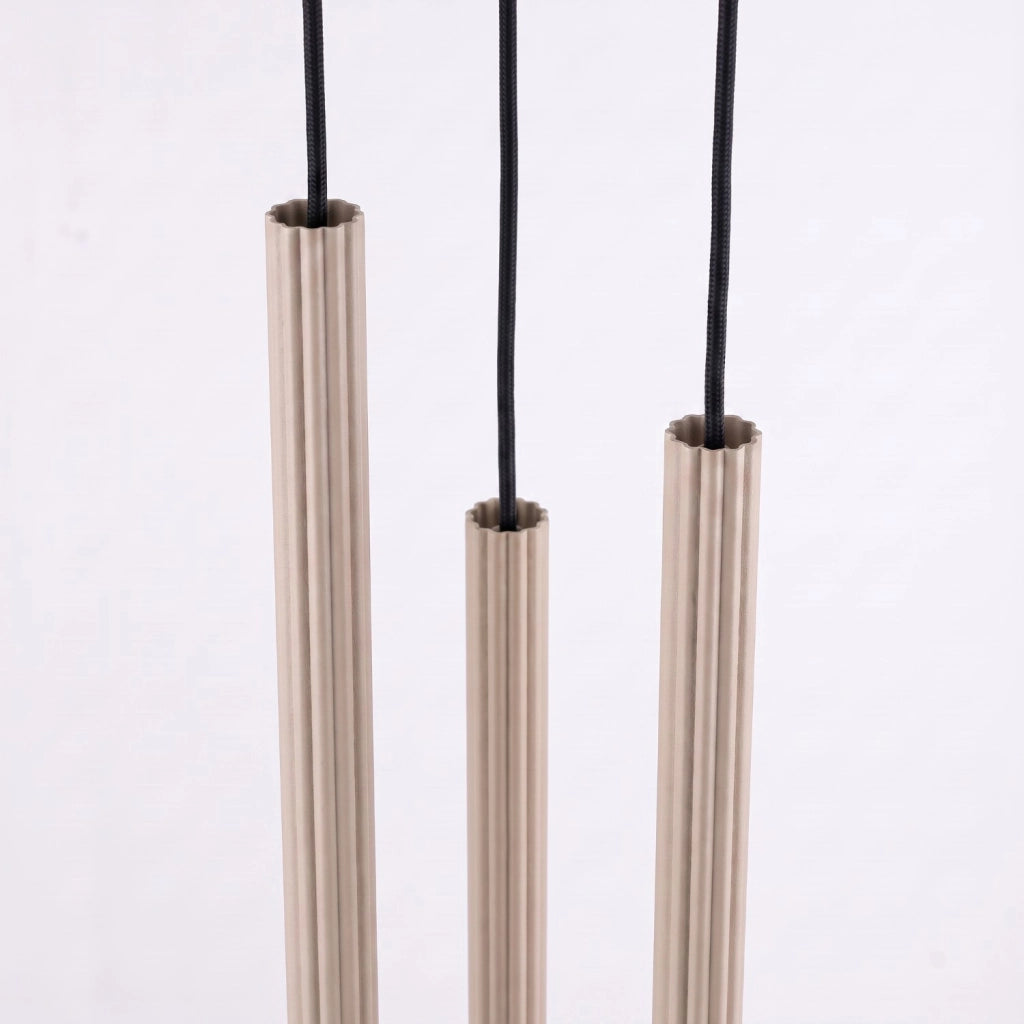 Lampada a sospensione ARCHE 3P taupe