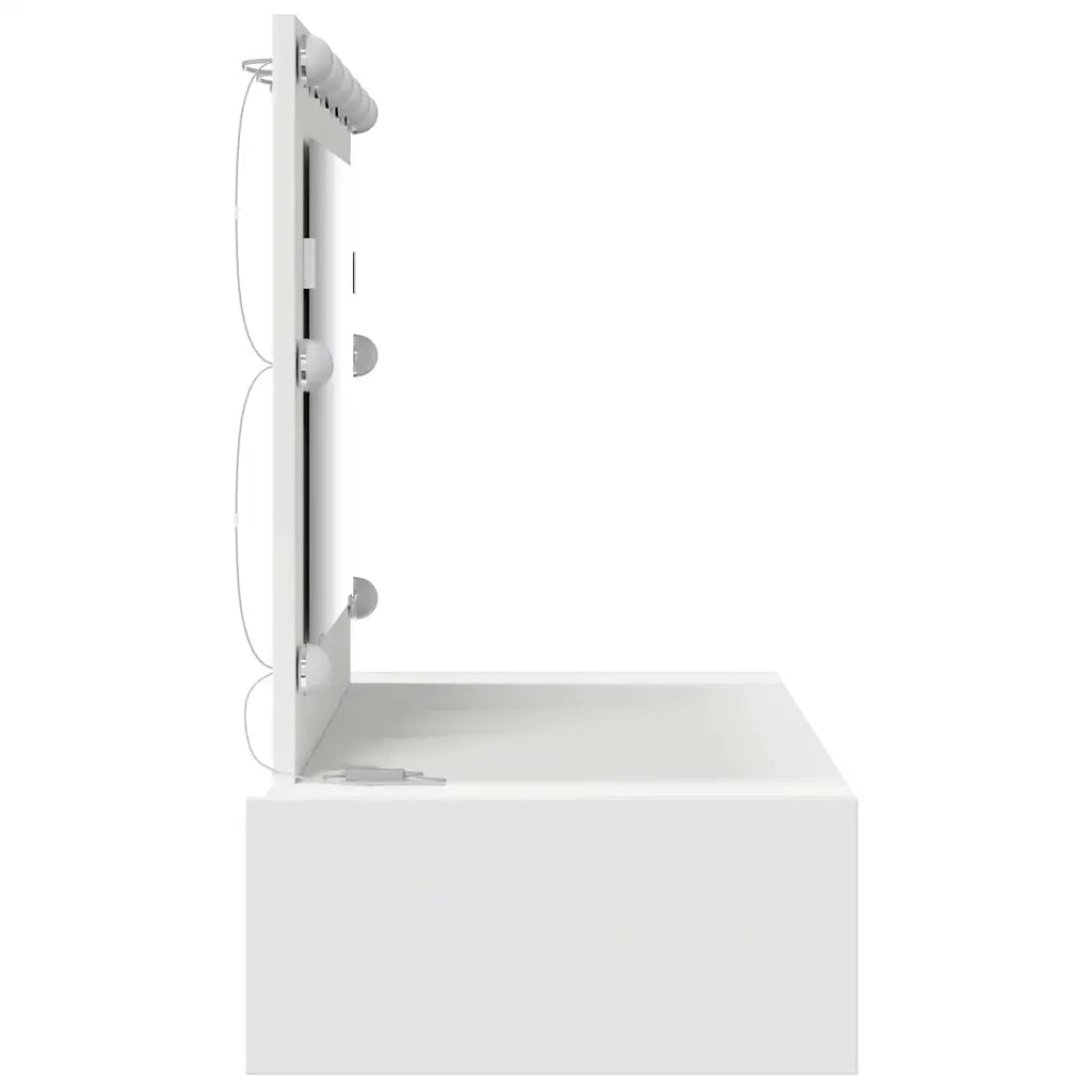 Tavolo da Trucco Bianco 100 x 40 x 70 cm Legno multistrato 865235