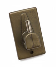 GANCIO PER BRIS BRIS IN PLASTICA IN BLISTER bronzo ottone mm.32x18, in bl.4 pz. - 12 blister