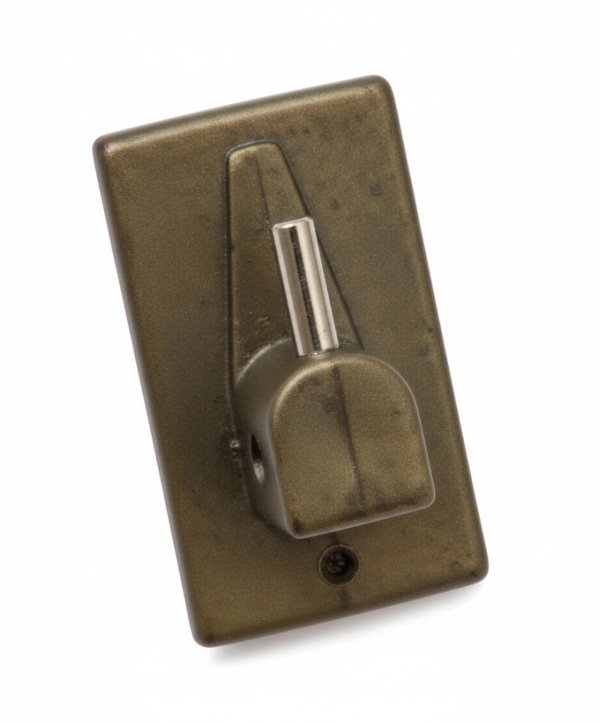 GANCIO PER BRIS BRIS IN PLASTICA IN BLISTER bronzo ottone mm.32x18, in bl.4 pz. - 12 blister
