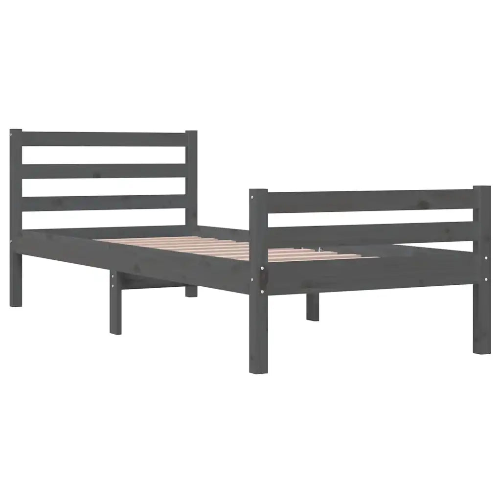 Giroletto Grigio in Legno Massello 100x200 cm 814811
