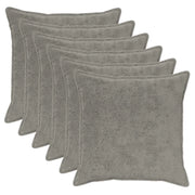 Federa 6 pz HOUTEN Grigio Chiaro 55 x 55 cm 920616