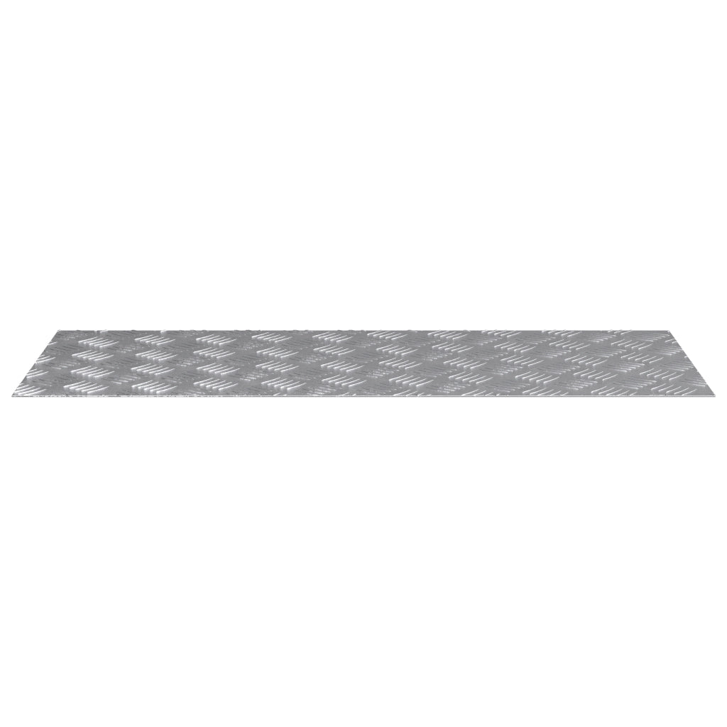 Piaste in Alluminio a Scacchi 2 pcs Antiscivolo 100x40 cm
