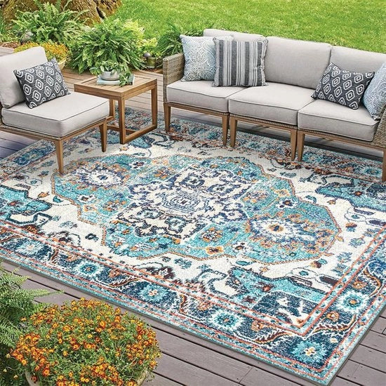 Tappeto Antislip per Terrazza e Giardino - Lavabile