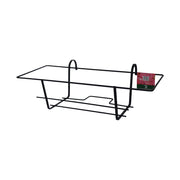 BALCONIERA NERA RETTANGOLARE METALLO CM.60