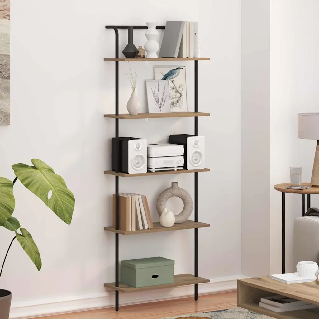 Libreria Rovere artigianale 60 x 24 x 168 cm Legno multistrato 879970