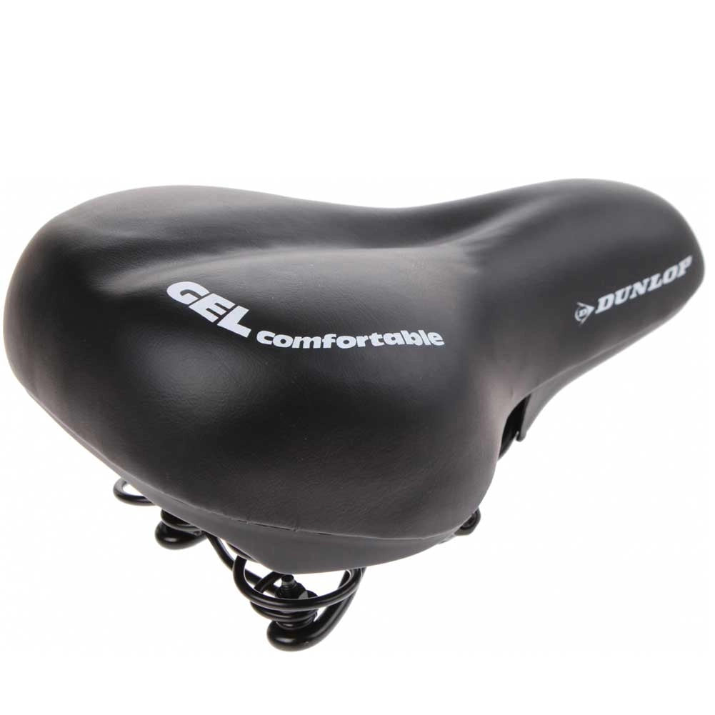 Sella Bicicletta in Gel Sedile per Bici Mountain Bike Sellino Universale Nero