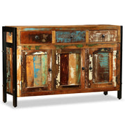 Credenza in Legno Massello di Recupero 120x35x76 cm 243984