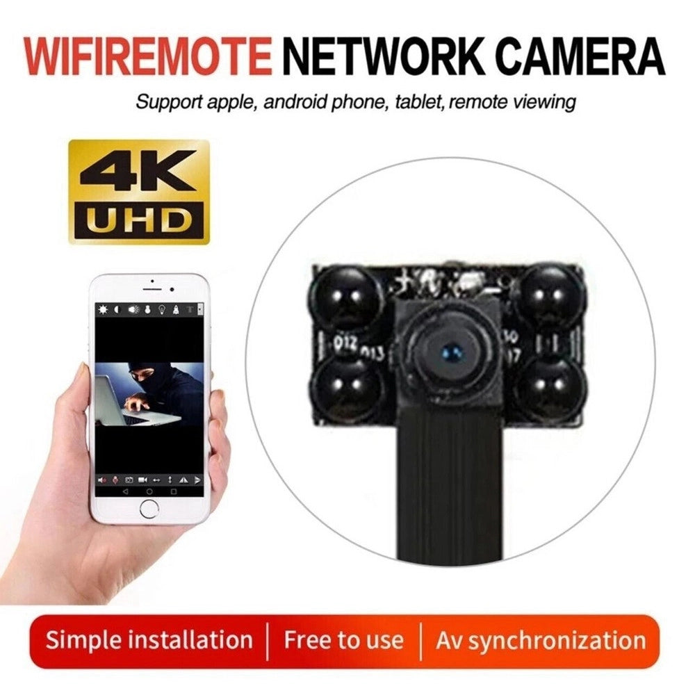 Trade Shop - Mini Micro Camera Audio Video Full Hd App Ip Nascosta Microcam Cmos Wifi -