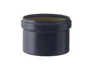 TAPPO SCARICO CONDENSA CIECO PER STUFE A PELLET  NERO OPACO MM.1,2  ø cm.8    SAVE